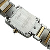 カルティエ Cartier タンクフランセーズ SM W51007Q4 アイボリー/ゴールド ステンレススチール クオーツ レディース 腕時計