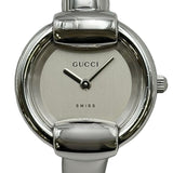 グッチ GUCCI バングルウォッチ 1400L シルバー ステンレススチール クオーツ レディース 腕時計