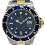 ロレックス ROLEX サブマリーナ 16613 ブルー ゴールド/ステンレススチール 自動巻き メンズ 腕時計