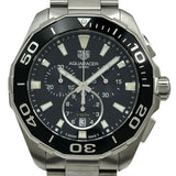 タグ・ホイヤー TAG HEUER アクアレーサークロノグラフ CAY111A.BA0927 ブラック ステンレススチール クオーツ メンズ 腕時計