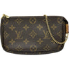 ルイ・ヴィトン LOUIS VUITTON ミニ・ポシェット・アクセソワール M58009 ブラウン モノグラムキャンバス レディース ショルダーバッグ