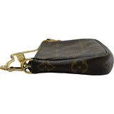 ルイ・ヴィトン LOUIS VUITTON ミニ・ポシェット・アクセソワール M58009 ブラウン モノグラムキャンバス レディース ショルダーバッグ