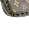 ルイ・ヴィトン LOUIS VUITTON ミニ・ポシェット・アクセソワール M58009 ブラウン モノグラムキャンバス レディース ショルダーバッグ