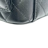 シャネル CHANEL マトラッセ トップハンドル ヴァニティ AP3017 ブラック ゴールド金具 キャビアスキン レディース ショルダーバッグ