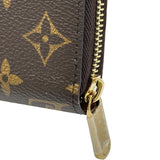 ルイ・ヴィトン LOUIS VUITTON ジッピー・ウォレット M42616 ブラウン モノグラムキャンバス レディース 長財布