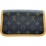 ルイ・ヴィトン LOUIS VUITTON ナノ・ディアヌ M83298 ブラウン モノグラムキャンバス レディース ショルダーバッグ