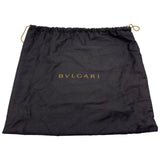 ブルガリ BVLGARI ロゴマニア ハンドバッグ ベージュ/ブラウン キャンバス/レザー レディース ハンドバッグ