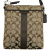 コーチ COACH シグネチャーショルダーバッグ F51157 ブラウン シグネチャーキャンバス レディース ショルダーバッグ