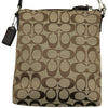 コーチ COACH シグネチャーショルダーバッグ F51157 ブラウン シグネチャーキャンバス レディース ショルダーバッグ