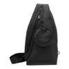 ルイ・ヴィトン LOUIS VUITTON デュオ・スリングデュオバッグ M21890 ブラック モノグラムシャドウレザー メンズ ボディバッグ