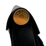 エルメス HERMES エールバッグジップ ミニ G刻印 ブラック ゴールド金具 トワル/ハンター レディース ショルダーバッグ
