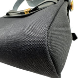 エルメス HERMES エールバッグジップ ミニ G刻印 ブラック ゴールド金具 トワル/ハンター レディース ショルダーバッグ