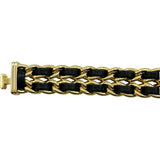 シャネル CHANEL プルミエール S H0001 ブラック メッキ クオーツ レディース 腕時計
