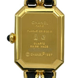 シャネル CHANEL プルミエール S H0001 ブラック メッキ クオーツ レディース 腕時計