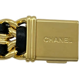 シャネル CHANEL プルミエール S H0001 ブラック メッキ クオーツ レディース 腕時計