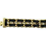 シャネル CHANEL プルミエール S H0001 ブラック メッキ クオーツ レディース 腕時計