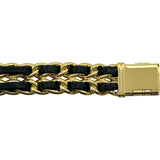 シャネル CHANEL プルミエール S H0001 ブラック メッキ クオーツ レディース 腕時計