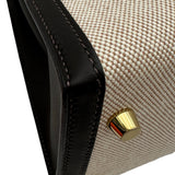 エルメス HERMES ケリー28 外縫い K刻印 エクリュベージュ/モカ ゴールド金具 トワルアッシュ/スイフト レディース ショルダーバッグ