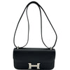 エルメス HERMES コンスタンスエラン ミロワール X刻印 ブラック シルバー金具 エプソン レディース ショルダーバッグ