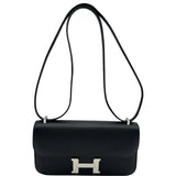 エルメス HERMES コンスタンスエラン ミロワール X刻印 ブラック シルバー金具 エプソン レディース ショルダーバッグ