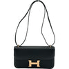 エルメス HERMES コンスタンスエラン ミロワール K刻印 ブラック ピンクゴールド金具 エプソン レディース ショルダーバッグ