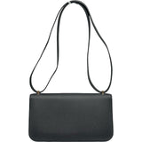 エルメス HERMES コンスタンスエラン ミロワール K刻印 ブラック ピンクゴールド金具 エプソン レディース ショルダーバッグ