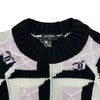 シャネル CHANEL ココマークカシミヤニットセーター P77885 ブラック カシミヤ レディース セーター