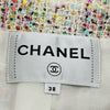 シャネル CHANEL ココマークボタンスパンコールツイードジャケット P77288 アイボリー ツイード レディース その他アウター