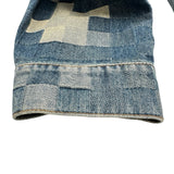 ルイ・ヴィトン LOUIS VUITTON ダミエクラシックデニムジャケット HQA76W ブルー デニム メンズ デニムジャケット
