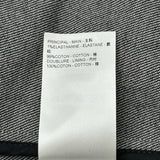 ルイ・ヴィトン LOUIS VUITTON モノグラム総柄デニムジャケット HQA40W ブラック デニム メンズ デニムジャケット