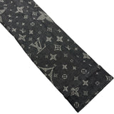 ルイ・ヴィトン LOUIS VUITTON モノグラム総柄デニムジャケット HQA40W ブラック デニム メンズ デニムジャケット