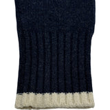 クリスチャン・ディオール Christian Dior アトリエ刺繍ウールニットセーター 213M640AT298 ネイビー ウール メンズ セーター