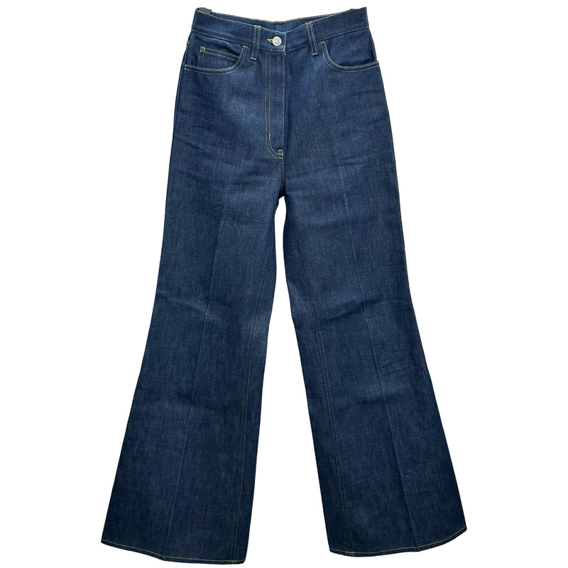 グッチ GUCCI ホースビットポケットフレアデニムパンツ 677255