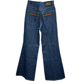 グッチ GUCCI ホースビットポケットフレアデニムパンツ 677255 インディゴ デニム レディース デニムパンツ