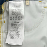 グッチ GUCCI ホースビットポケットフレアデニムパンツ 677255 インディゴ デニム レディース デニムパンツ