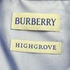 バーバリー BURBERRY ハイグローブ ハニービーシルクシャツワンピース 8110190 ブルー シルク レディース ワンピース