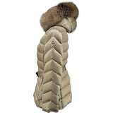 モンクレール MONCLER CUPIDONE ダウンジャケット ベージュ ナイロン レディース ダウンジャケット