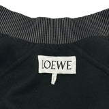 ロエベ LOEWE カシミヤ混ウールジャケット S540Y02X68 ブラック ウール レディース ノーカラージャケット