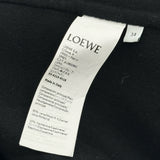 ロエベ LOEWE カシミヤ混ウールジャケット S540Y02X68 ブラック ウール レディース ノーカラージャケット