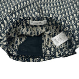 クリスチャン・ディオール Christian Dior オブリーク総柄 ラップスコート 357P15A2970 ネイビー ポリエステル レディース その他ボトムス