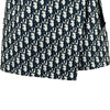 クリスチャン・ディオール Christian Dior オブリーク総柄 ラップスコート 357P15A2970 ネイビー ポリエステル レディース その他ボトムス