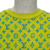 ルイ・ヴィトン LOUIS VUITTON モノグラム総柄プリントスウェットシャツ HOY87W イエロー コットン メンズ スウェット