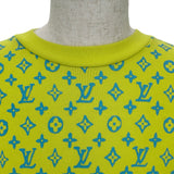 ルイ・ヴィトン LOUIS VUITTON モノグラム総柄プリントスウェットシャツ HOY87W イエロー コットン メンズ スウェット