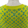 ルイ・ヴィトン LOUIS VUITTON モノグラム総柄プリントスウェットシャツ HOY87W イエロー コットン メンズ スウェット