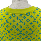 ルイ・ヴィトン LOUIS VUITTON モノグラム総柄プリントスウェットシャツ HOY87W イエロー コットン メンズ スウェット