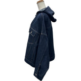 クリスチャン・ディオール Christian Dior オブリークオーバーサイズデニムジャケット 442V34A3161 ネイビー デニム レディース デニムジャケット