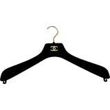 シャネル CHANEL カメリアココマークボタンツイードジャケット P75863 ブラック ツイード レディース その他アウター