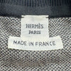 エルメス HERMES BRIDES de GARA ツイルレーヌ半袖ニット 3H2815DH オレンジ シルク レディース ニット