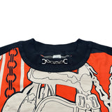 エルメス HERMES BRIDES de GARA ツイルレーヌ半袖ニット 3H2815DH オレンジ シルク レディース ニット
