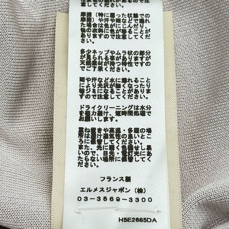 エルメス HERMES BRIDES de GARA 半袖ニットセーター 5E2685DA ピンク